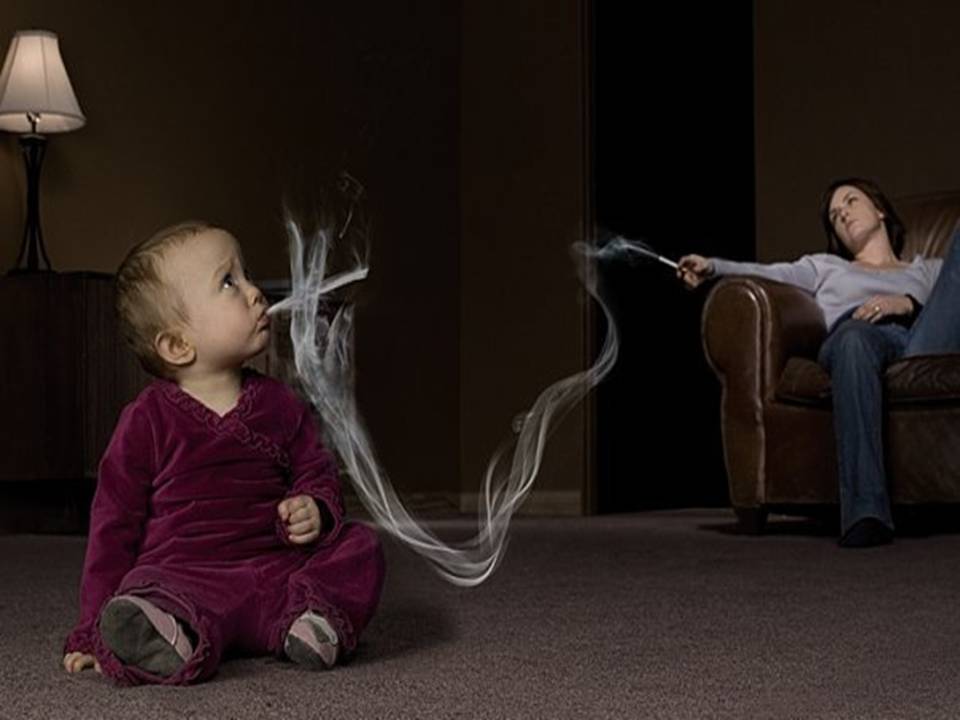 Пассивное курения для детей