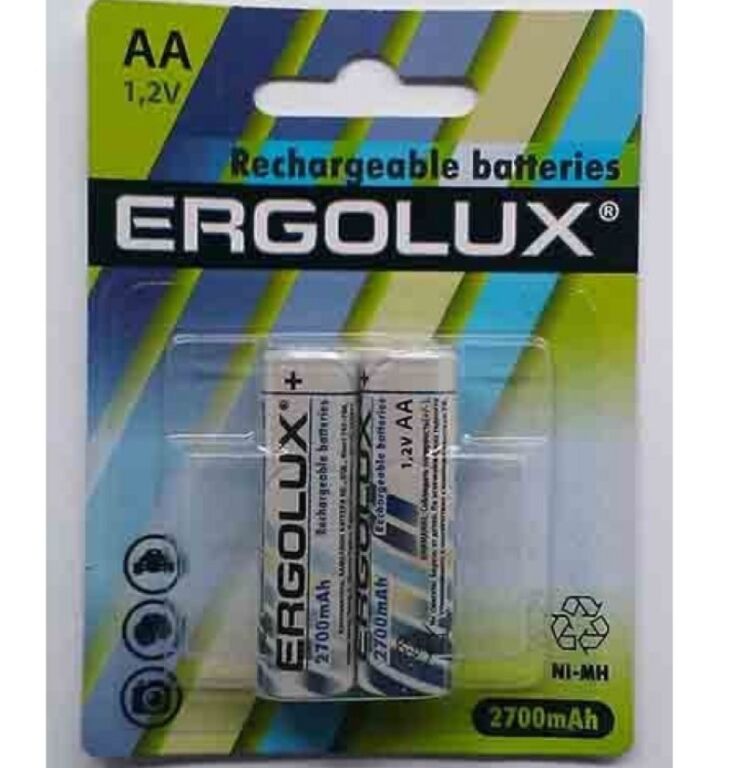 Ergolux Rechargeable batteries