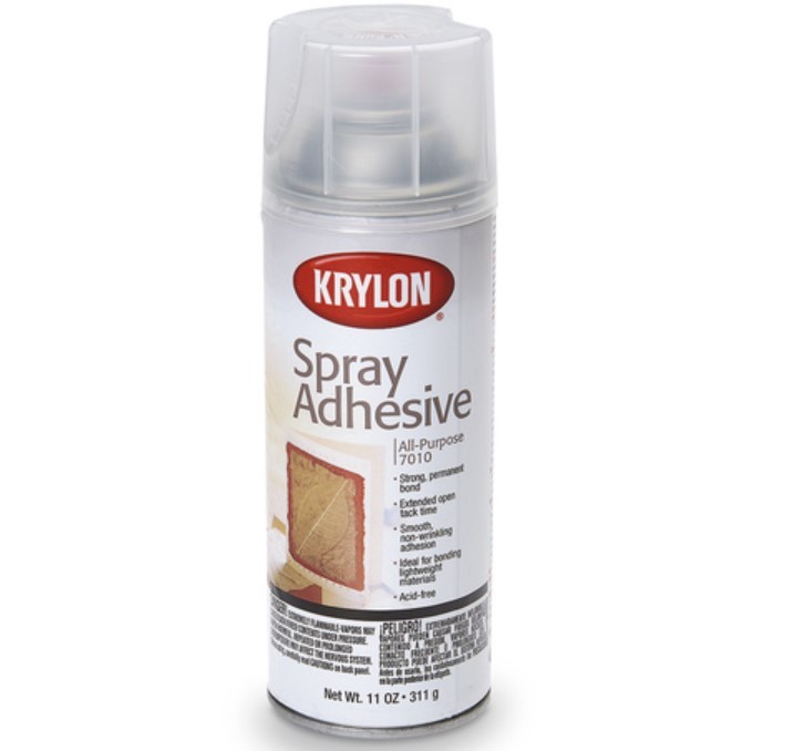 Krylon spray adhesive